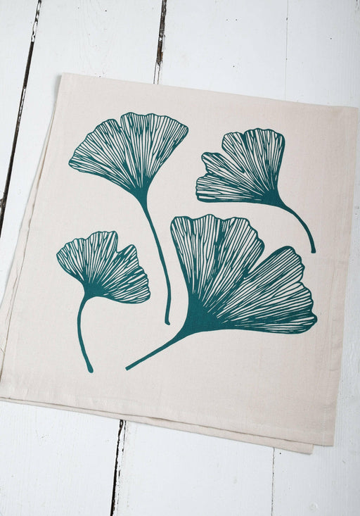 Hearth and Harrow | Gingko Leaf Kitchen Towel.