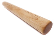 Earlywood | Dumpling Pin - Jatoba, a compact wooden dowel-style rolling pin, ideal for rolling tasks and perfect for engaging kids in baking activities.