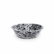 Crow Canyon Home - Splatterware Enamelware Small Basin, 4 qt, 12.25: A durable, speckled metal kitchen bowl, ideal for versatile use in cooking and baking.