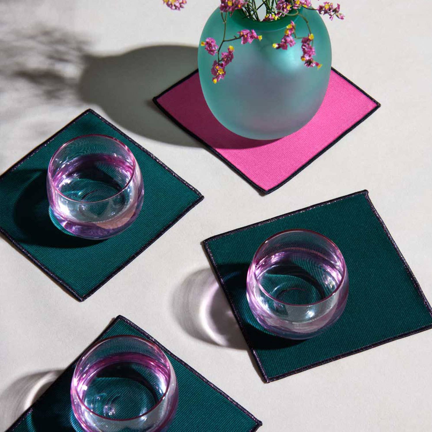 Atelier Saucier Bird of Paradise Cocktail Napkins - Thumbnail 3