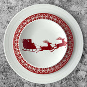 Caskata | Casablanca Crimson Salad Plate | Set of 4.