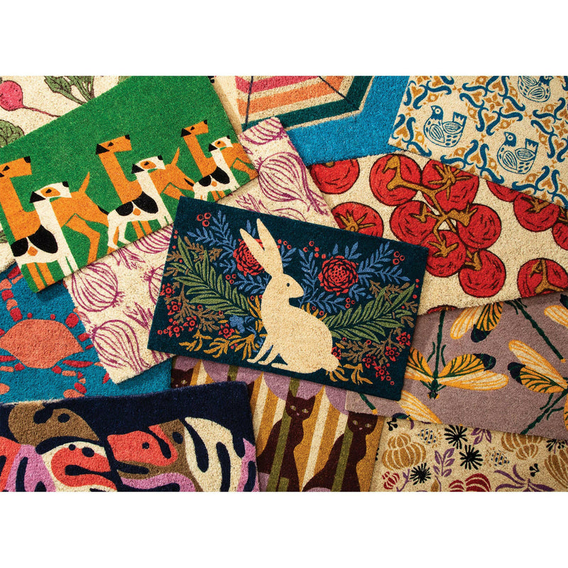 Entryways | King Crab Handwoven Coconut Fiber Doormat.