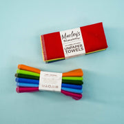 Marley's Monsters | UNpaper® Towel Refill Packs - Earthy Rainbow - 12-pack, crafted from absorbent cotton flannel, offer a sustainable, reusable alternative to single-use kitchen towels.