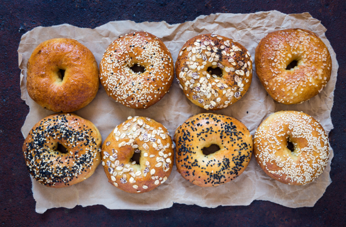 "Homemade Bagels," Saturday, August 26, 9:00-11:00am.