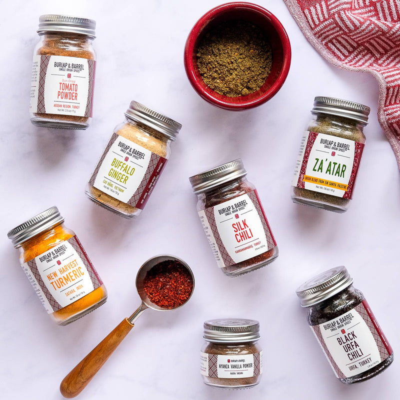 Burlap & Barrel | Curry - Single Origin Spice Blend: 1.8 oz glass jar