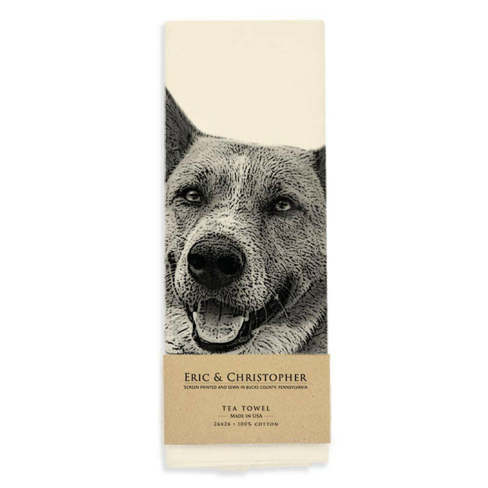 Eric & Christopher - Australian Cattle Dog Tea Towel.