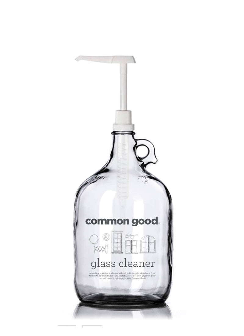 Common Good - Glass Refill Station Bottle Display.