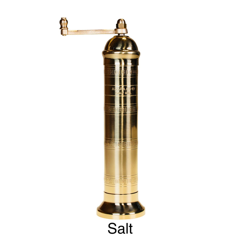 Rune-Jakobsen Design | The original 'Brass Mill' - 9" salt grinder