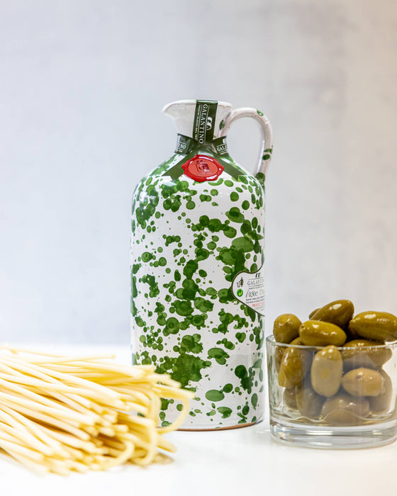 Zia Pia | Extra Virgin Olive Oil in Ceramic by Galantino