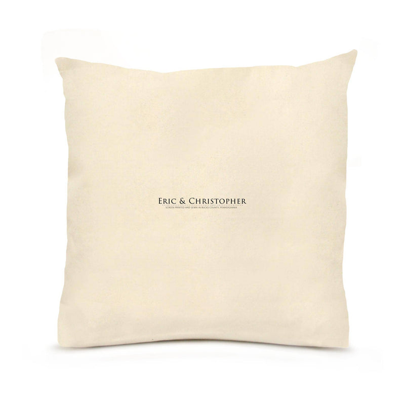 Eric & Christopher | Horse with Wreath 16 x 16 Pillow