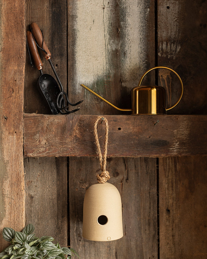 Farmhouse Pottery | Fieldstone Hanging Bird Shelter