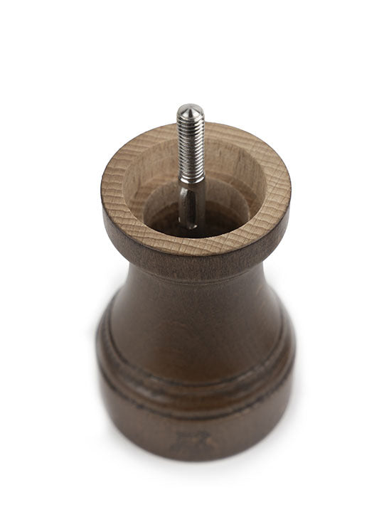 Peugeot | 1874 Manual Wooden Pepper Mill Antique Patina, 4 inches