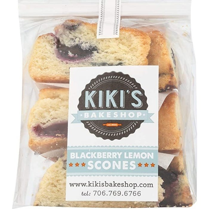 Kiki's Bakeshop | Blueberry Lemon Scones