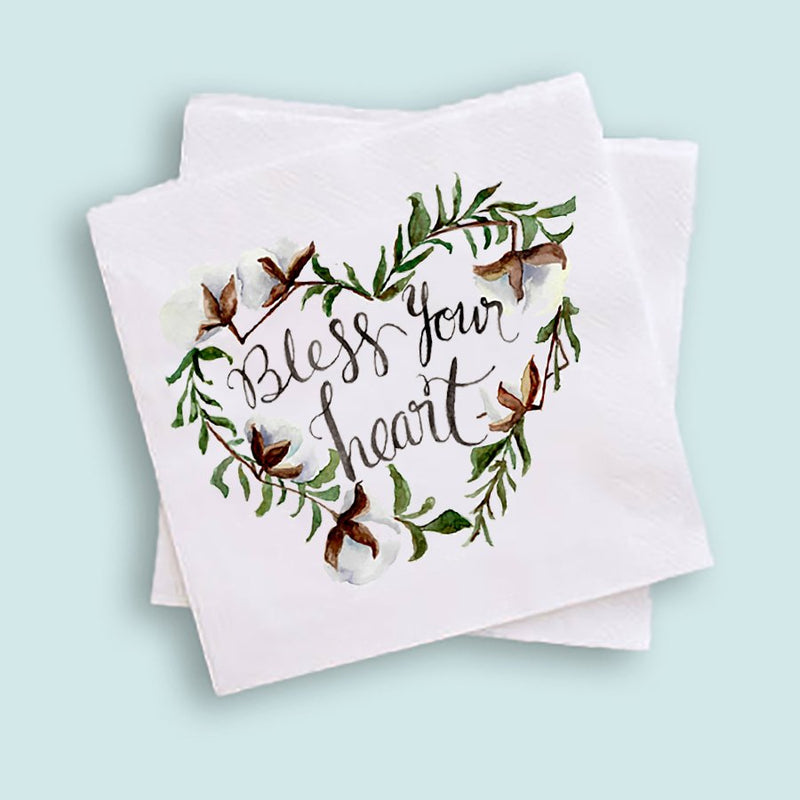 Grace Langdon Art | Georgia Tech Cocktail Napkins