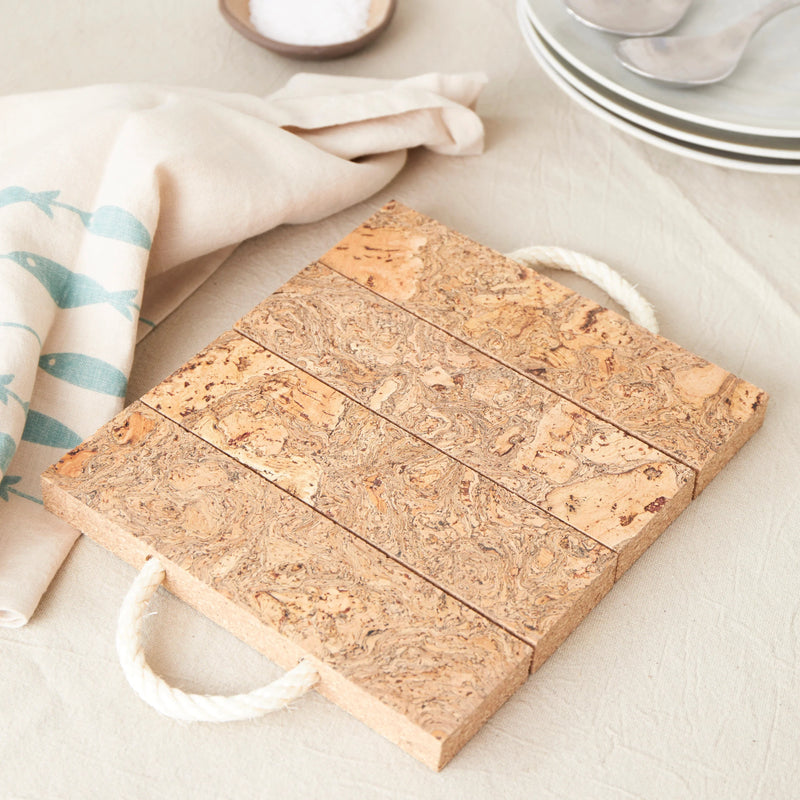 LIGA | Natural Block Cork Trivet