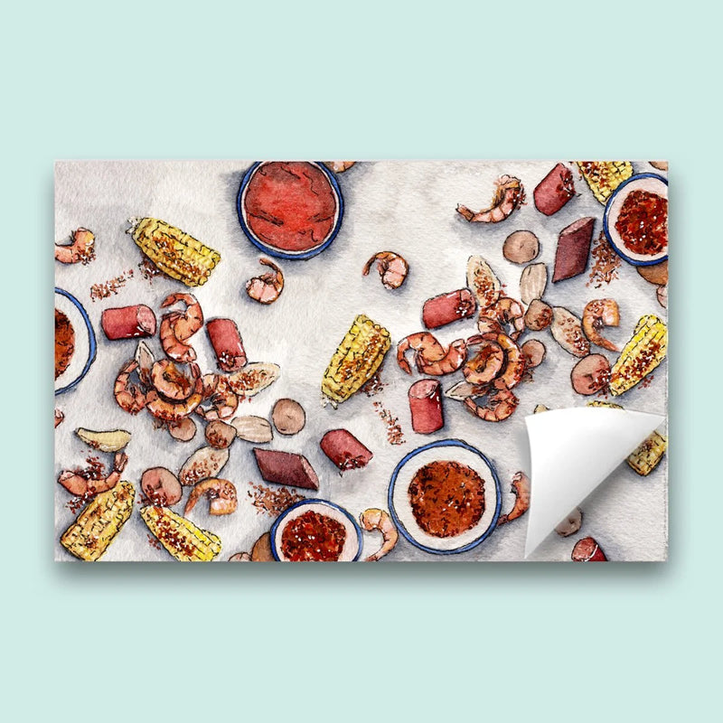 Grace Langdon Art | Football Field Placemat