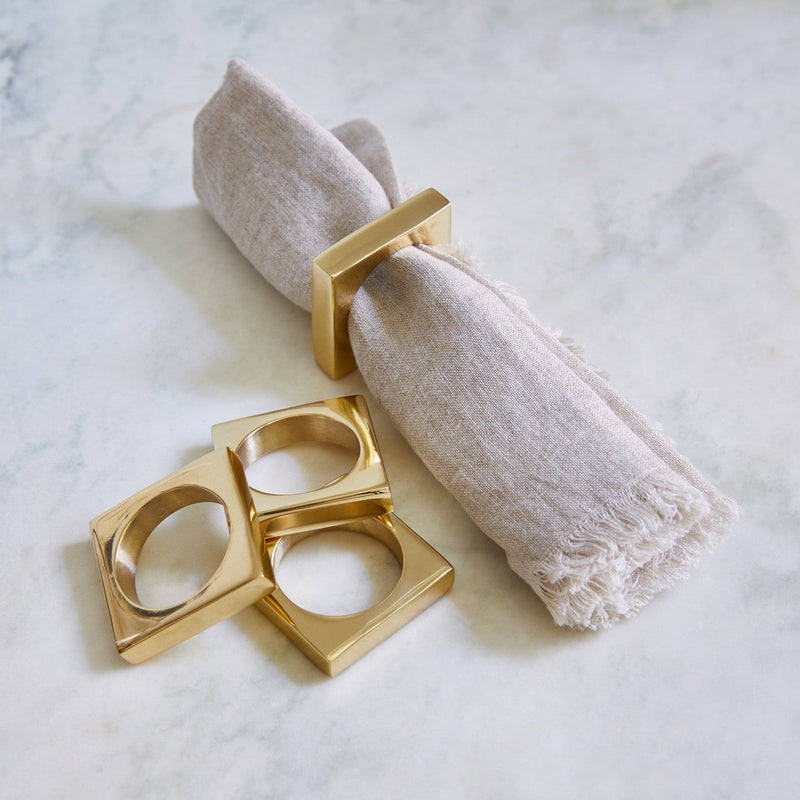 Sir|Madam | Madam | Modernist Napkins Rings ()
