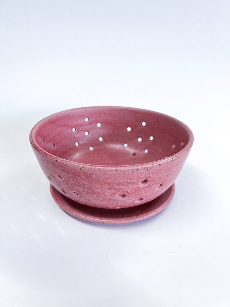 RachaelPots - Large Berry Bowl With Dish: Dark Blue