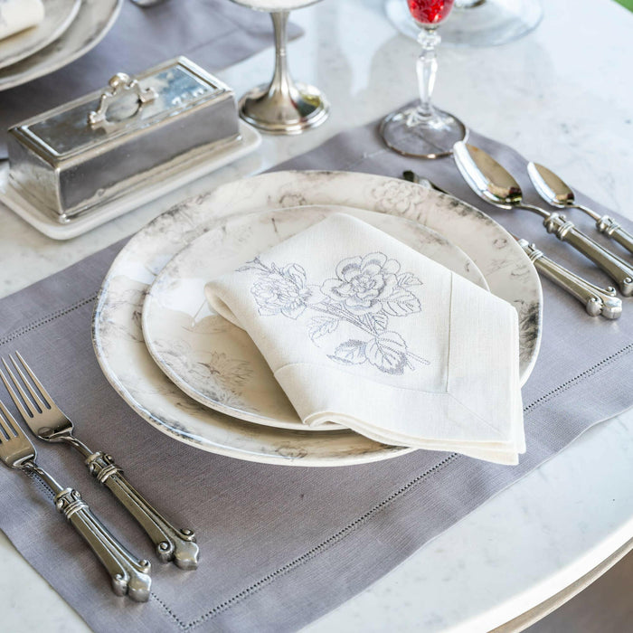 Crown Linen Designs | Hemstitch Placemat.