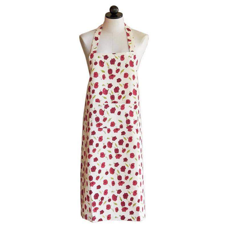 Couleur Nature | Poppies Red & Green Apron
