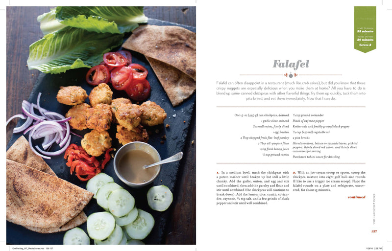 One Pan, Two Plates: Vegetarian Suppers