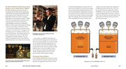 Two-page spread from Complete Whiskey Course book, detailing William Grant & Sons’ whiskey blending methods, featuring master blenders David Stewart and Brian Kinsman.