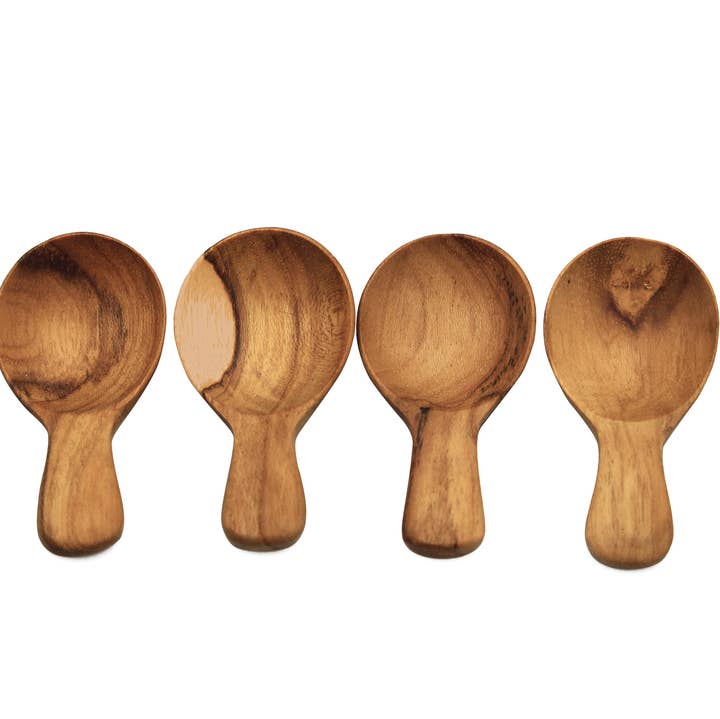 Be Home | Teak Round Scoop Mini