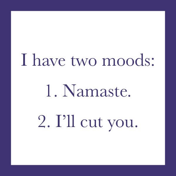 Drinks on Me | Two Moods, Coaster