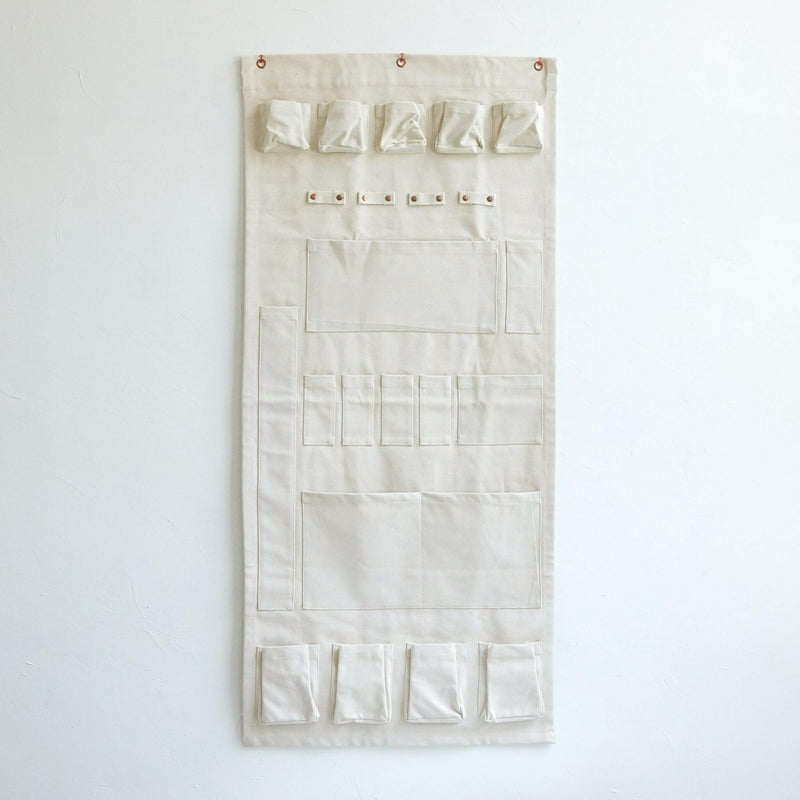 The Floral Society | Canvas Wall Organizer.