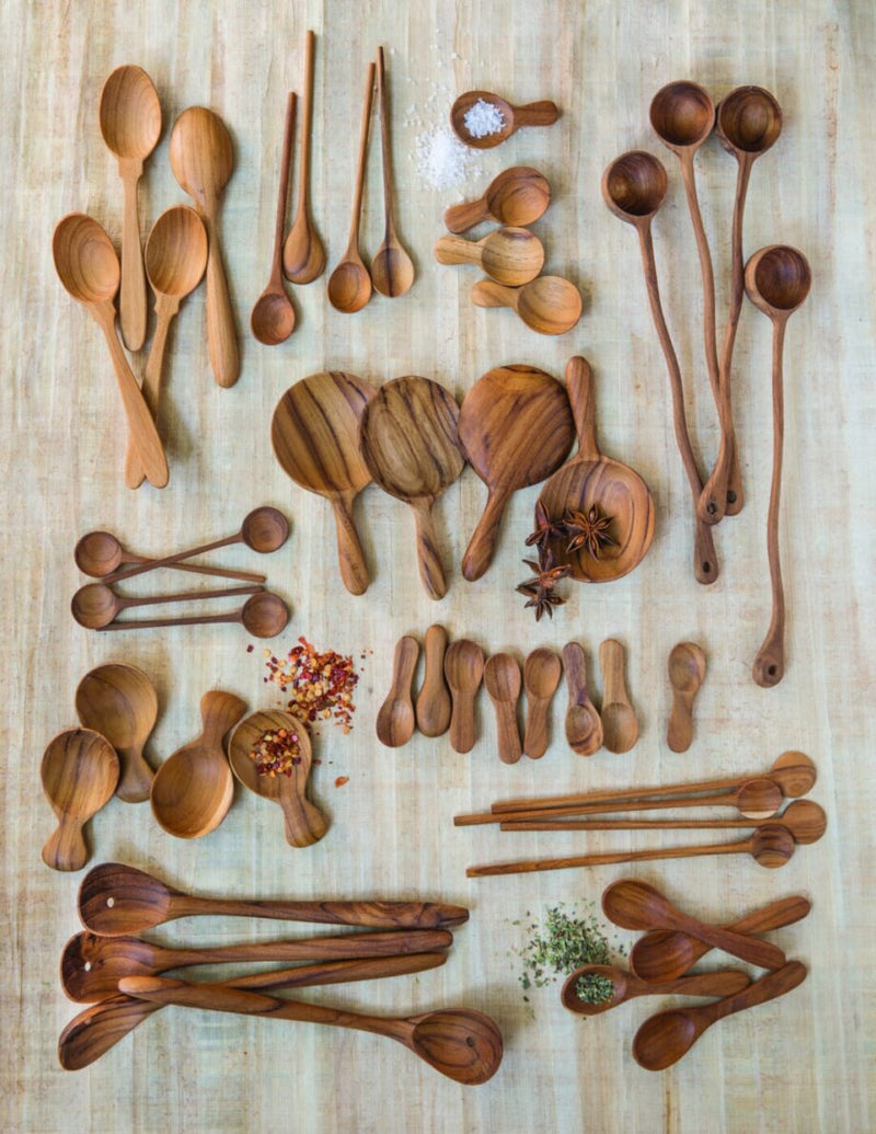 Be Home | Teak Round Scoop