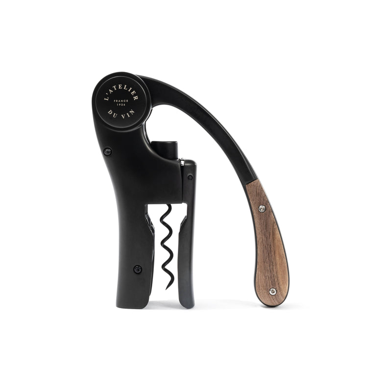 L'Atelier du Vin | Lever Wine Opener - OENO MOTION WOOD & BLACK