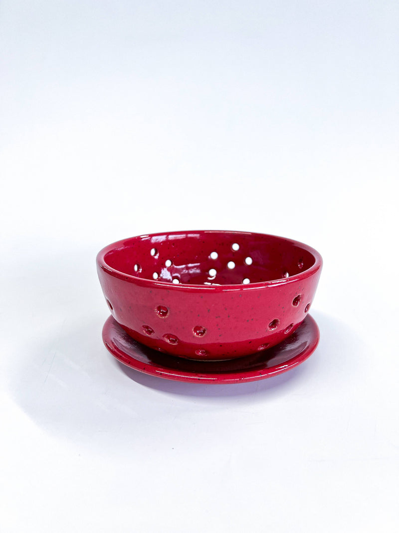RachaelPots - Small Berry Bowl With Dish: Sage