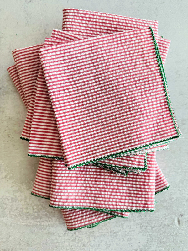 Dot and Army | Gooseberry Cloth Napkins