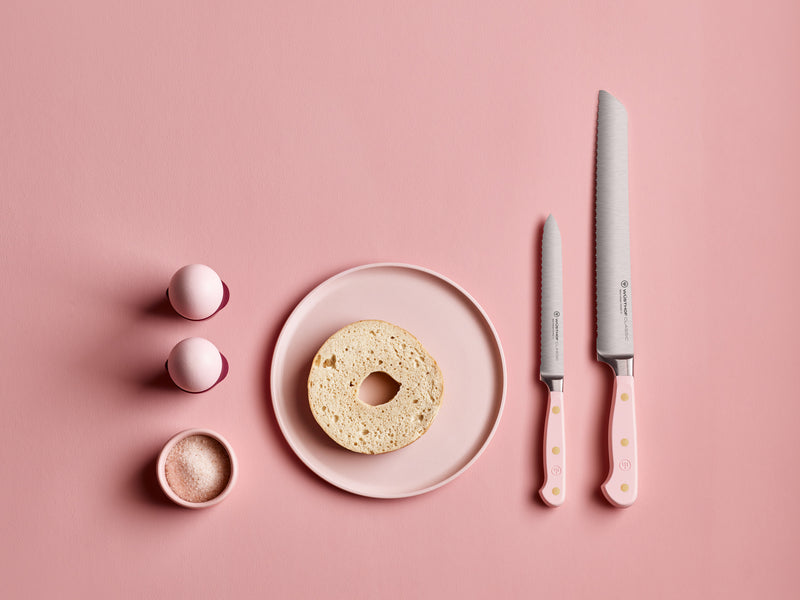 Wüsthof | Classic Serrated Utility, Pink Himalayan Salt
