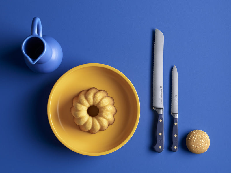 Wüsthof | Classic Serrated Utility Knife, Wild Blueberry