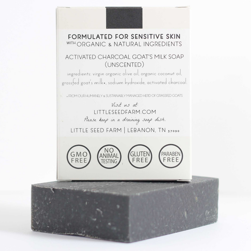 Little Seed Farm | Charcoal Soap Bar