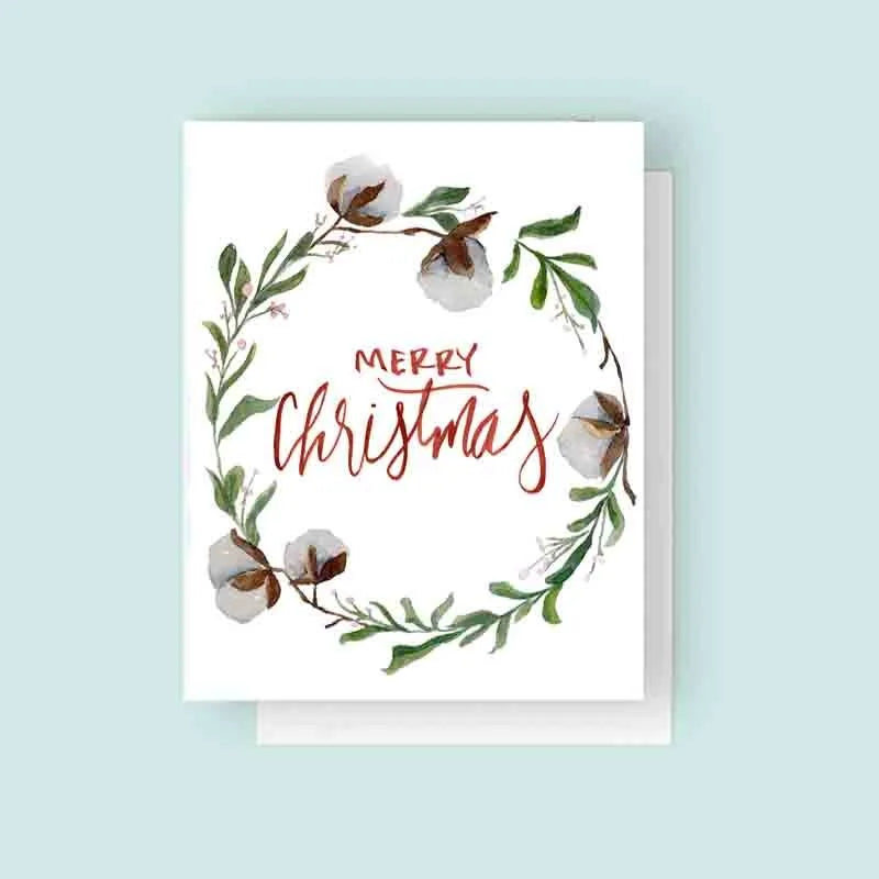 Grace Langdon Art | Merry Christmas Tree Card