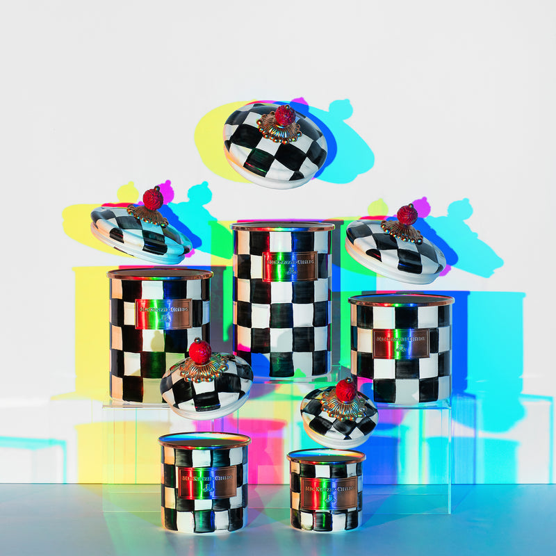 MacKenzie Childs | Courtly Check Small Canister