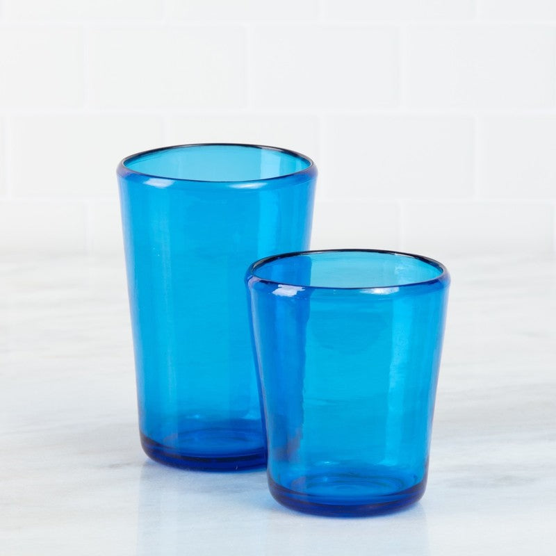 Zwiesel Fortessa | Veranda Double Old Fashioned Sky Blue Tumbler, 14oz