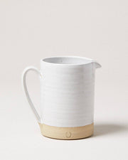 Farmhouse Pottery - Silo Pitchers: Petite, a two-tone ceramic jug with a loop handle and small spout, perfect for serving drinks or displaying flowers.