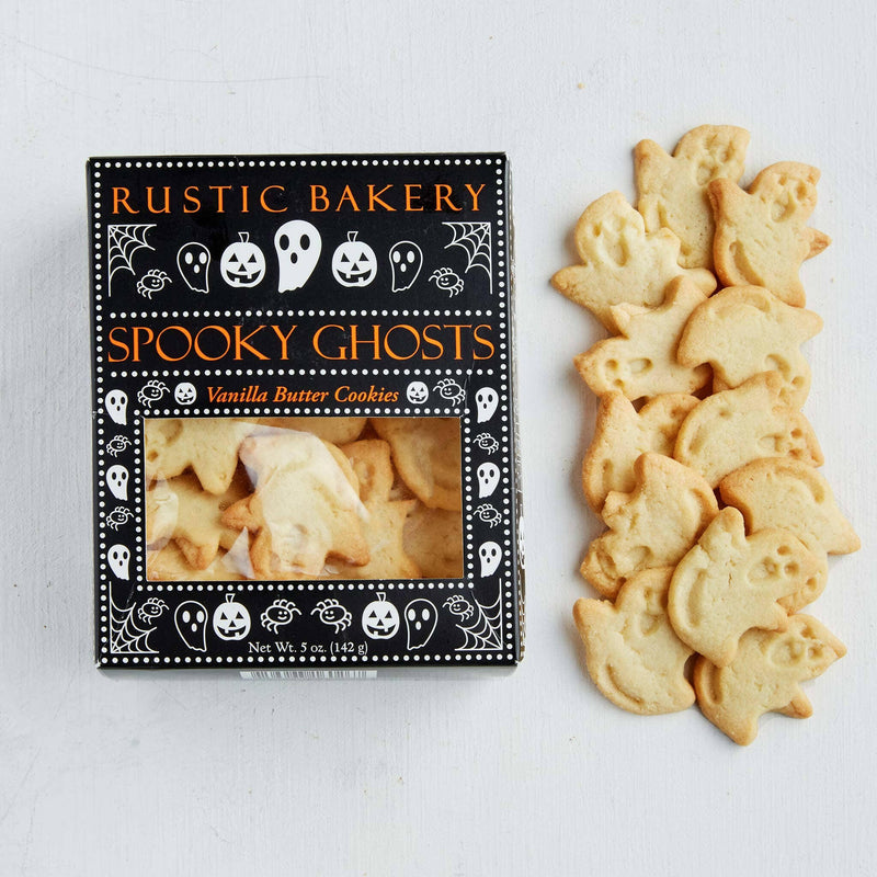 Rustic Bakery - Spooky Ghosts Cookies (12 Boxes) Halloween.