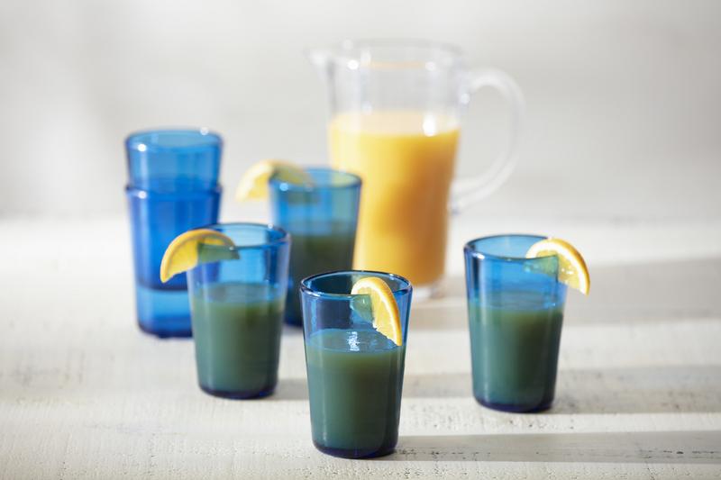 Zwiesel Fortessa | Veranda Double Old Fashioned Sky Blue Tumbler, 14oz