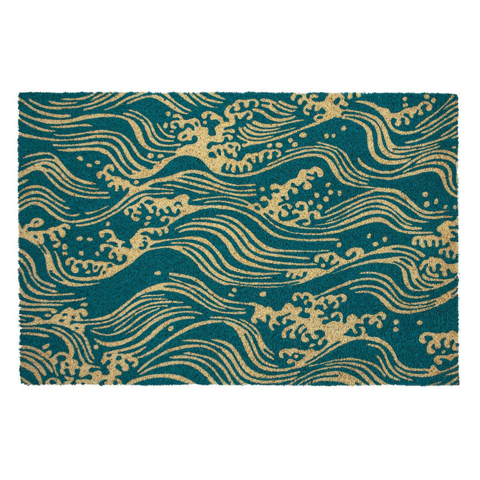 Entryways | Victoria and Albert Museum Waves Coir Doormat.