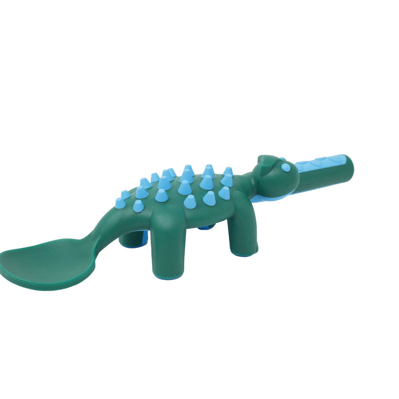 Constructive Eating | Green Dino Spoon