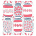 HAZELMADE | Jam Jars Tea Towel.