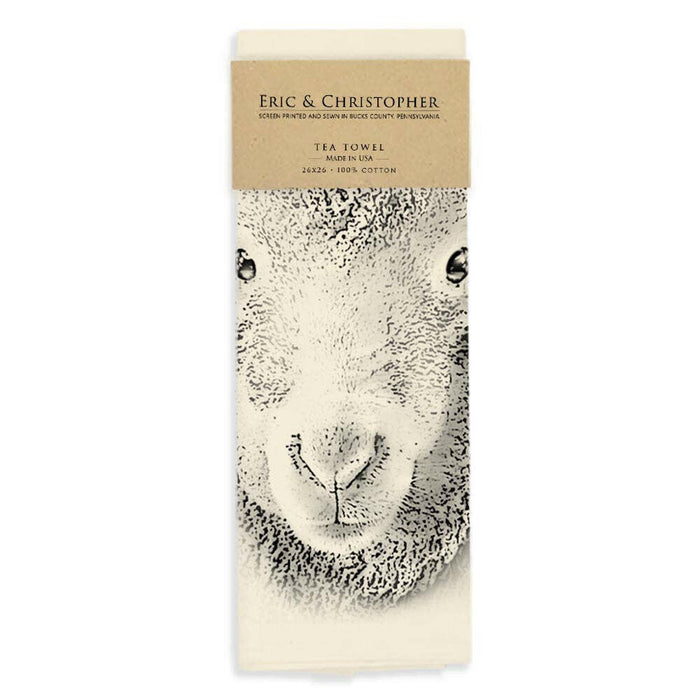 Eric and Christopher | "Purl" Sheep #3 Tea Towel.