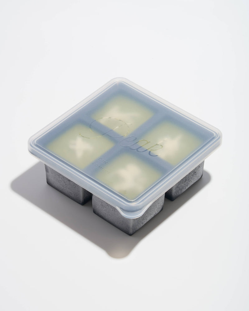 W&P | Cup Cube Silicone Food Storage Meal Prep: Blue / 6 Cube
