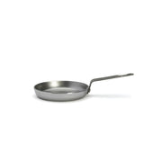 de Buyer 5.5 Egg & Pancake Pan, ideal for precise cooking, shown in a close-up, highlighting its smooth surface and durable design, perfect for versatile kitchen use.