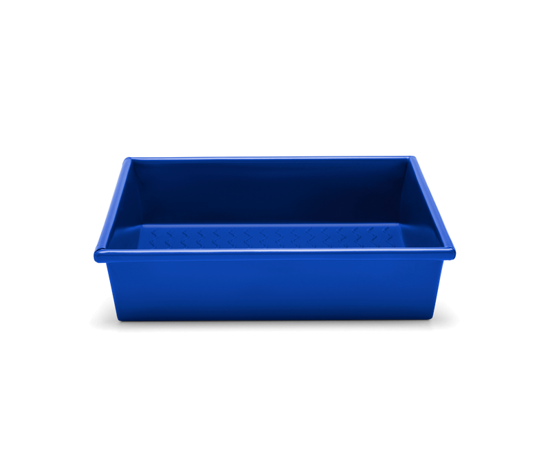 Great Jones | Square One - Blueberry, a 9x9-inch baking pan featuring a wavy, corrugated bottom for easy release, ideal for perfect baking results.