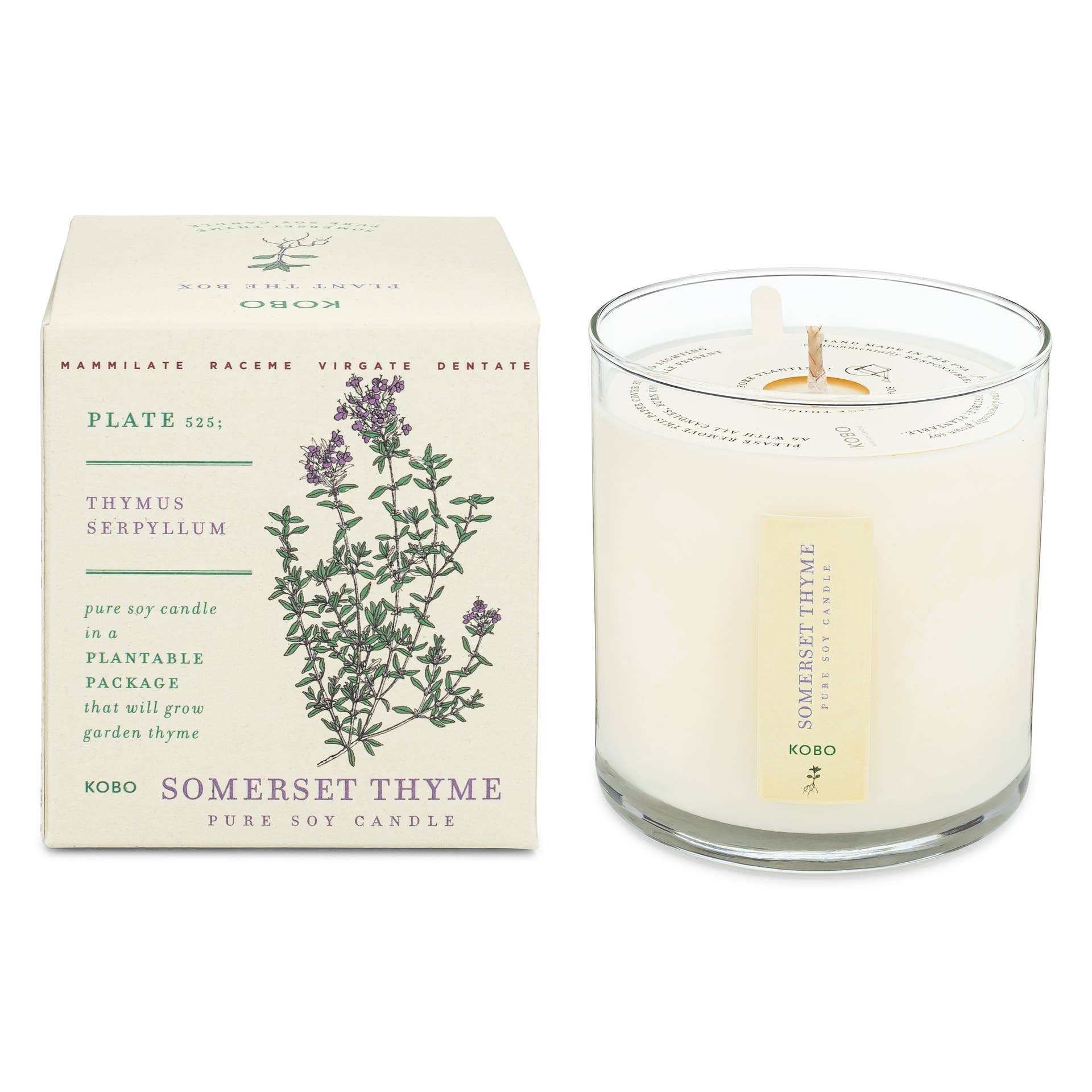 Kobo Somerset Thyme Candle